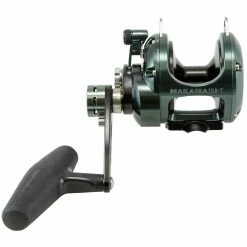 Best Sale 😀 OKUMA Makaira Sea Silver MK-15TIISEa Two Speed Lever Drag Conventional Reel 👏