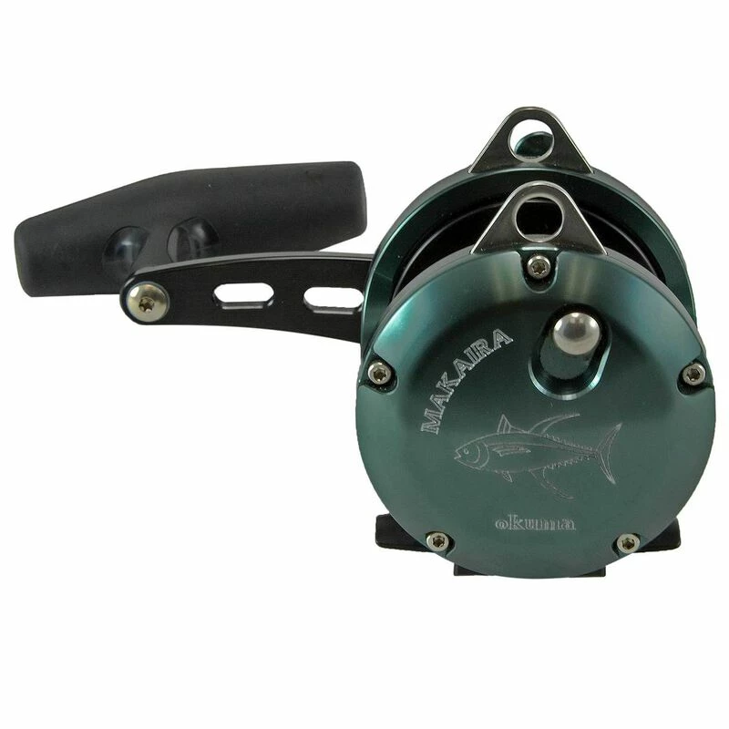 Best Sale π OKUMA Makaira Sea Silver MK-15TIISEa Two Speed Lever Drag Conventional Reel π - Image 2