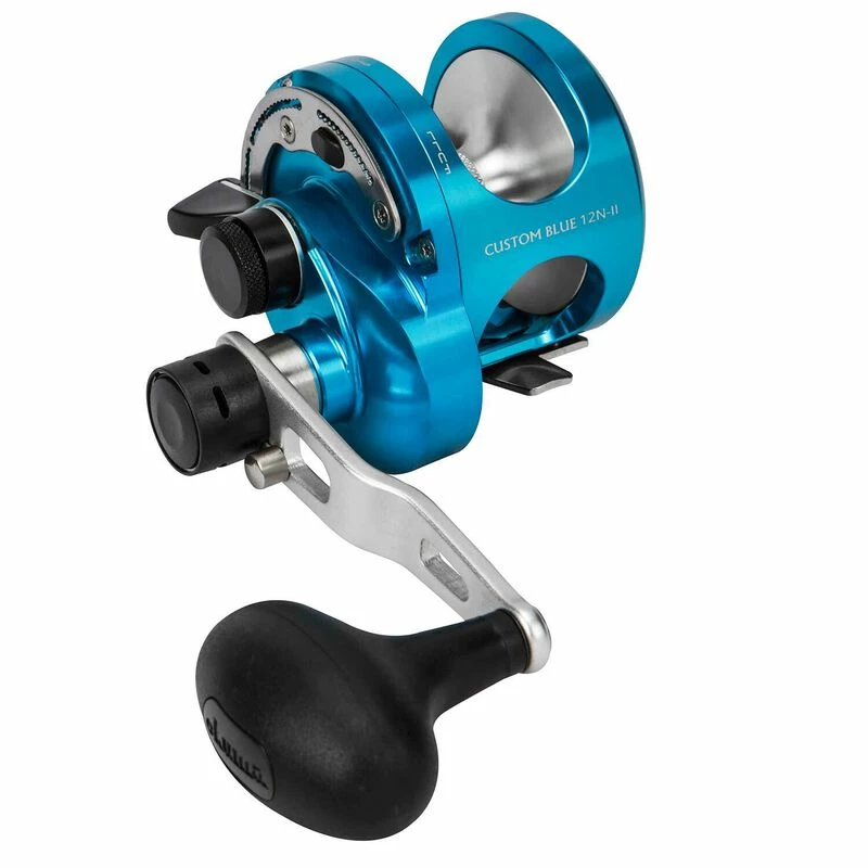 Coupon β€οΈ OKUMA Custom Blue Premium CBV-12II 2-Speed Lever Drag Conventional Reel π