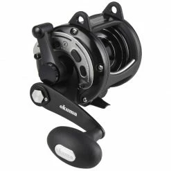 Outlet ❤️ OKUMA Custom Black Graphite SLX-20a Lever Drag Conventional Reel 👍